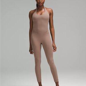 Lululemon Athletica Align Taupe Jumpsuit